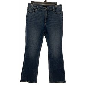 Ann Taylor Dark Blue Flare Jeans